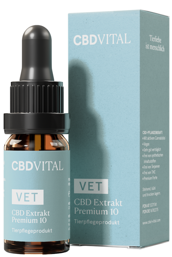 CBD VITAL VET CBD 10 Extrakt Premium