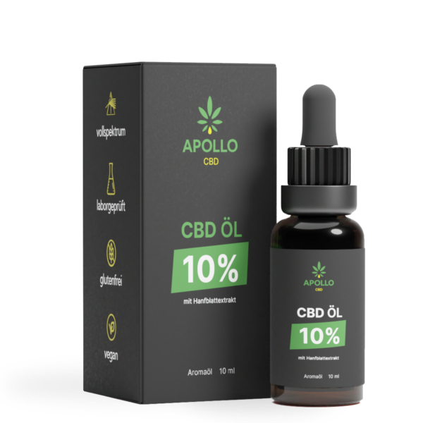 ApolloCBD Vollspektrum Öl 10%