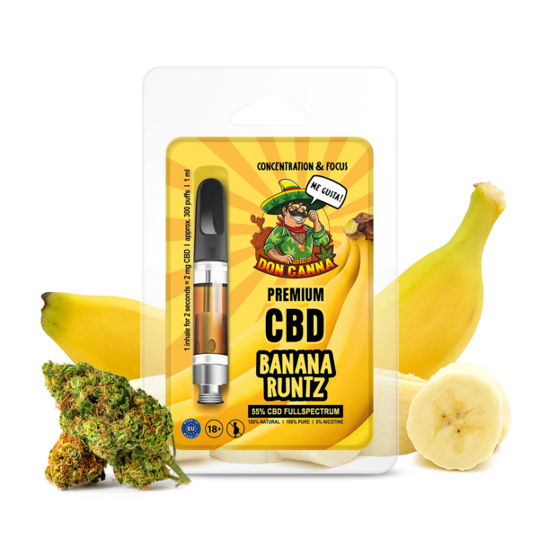 Premium CBD Liquid Banana Runtz · 1 ml