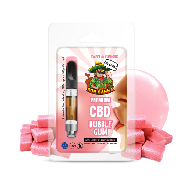 Premium CBD Liquid Bubble Gum · 1 ml