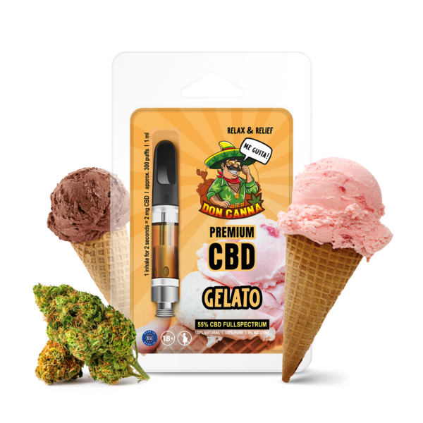 Premium CBD Liquid Gelato · 1 ml