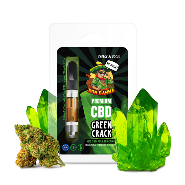 Premium CBD Liquid Green Crack · 1 ml