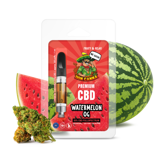 Premium CBD Liquid Watermelon · 1 ml