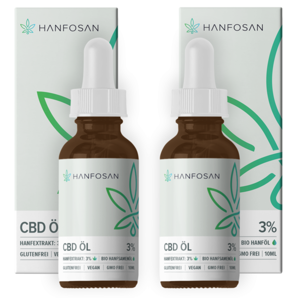 CBD Öl 3 % · 2er Pack