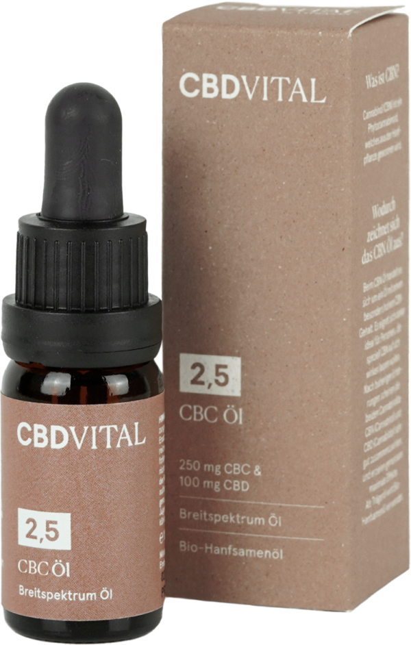 CBD VITAL CBC (Cannabichromen) Öl 2