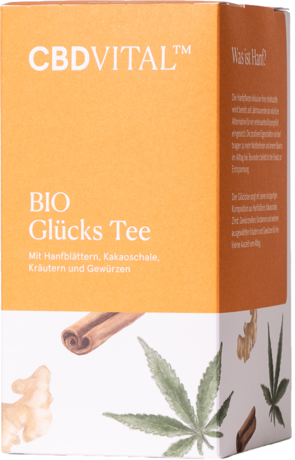 CBD VITAL BIO Glücks Tee