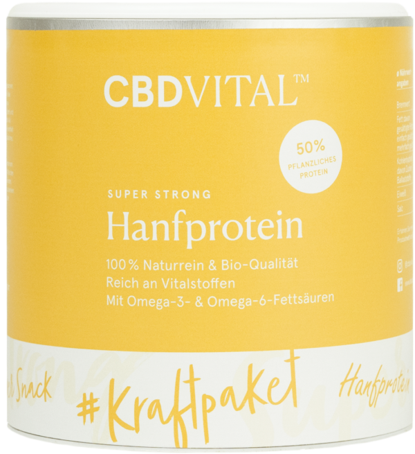 CBD VITAL Hanfprotein Super Strong