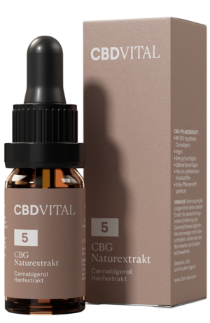 CBD VITAL CBG Öl Naturextrakt 5%