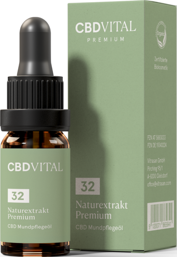 CBD VITAL CBD Naturextrakt PREMIUM Öl 32%