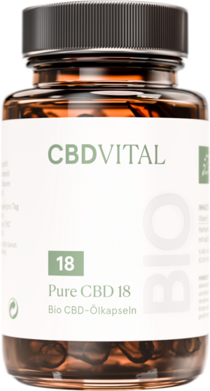 CBD VITAL PURE BIO CBD 18 (10%) Kapseln